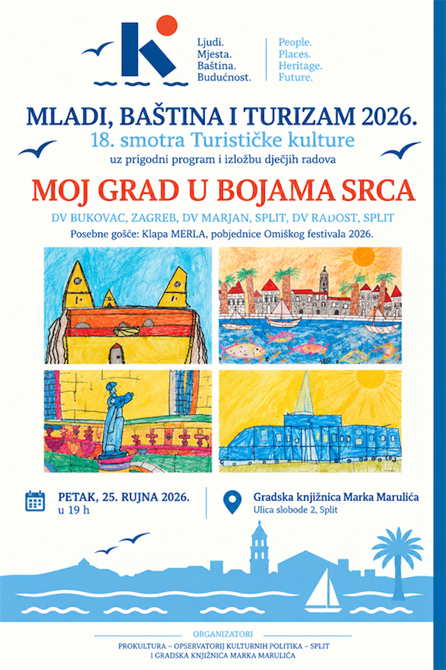 Pozivamo vas na izložbu dječjih radova Moj grad u bojama srca